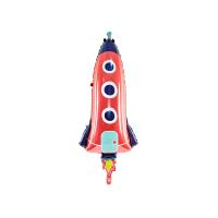 Opakowanie Balon foliowy Rakieta 44x115cm MIX