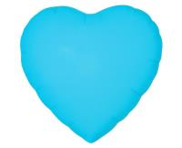 Opakowanie Balon foliowy Serce fluor niebieski 46cm