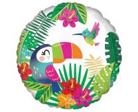 Balon foliowy Standard Tropical Paradise. Wydawca: AMSCAN. SmakLiter.pl Opakowanie Balon foliowy Standard Tropical Paradise