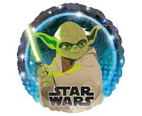 Balon foliowy Star Wars Yoda 46cm. Wydawca: Anagram. SmakLiter.pl Opakowanie Balon foliowy Star Wars Yoda 46cm
