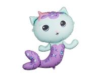 Balon foliowy syrenkotka 80x82cm. Wydawca: PartyDeco. SmakLiter.pl Opakowanie Balon foliowy syrenkotka 80x82cm