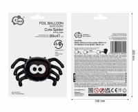 Opakowanie Balon foliowy Uroczy pająk 89x47cm