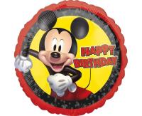 Balon foliowy Urodzinowa Myszka Mickey 46cm. Wydawca: AMSCAN. SmakLiter.pl Opakowanie Balon foliowy Urodzinowa Myszka Mickey 46cm