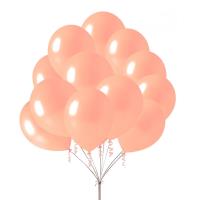 Opakowanie Balon różowy metalizowany 30cm 30cm 5szt