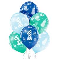 Opakowanie Balony 1 urodziny 30cm 6szt