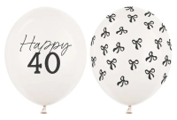 Balony 40 Pastel Off-white 30cm 50szt. Wydawca: PartyDeco. SmakLiter.pl Opakowanie Balony 40 Pastel Off-white 30cm 50szt