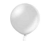 Opakowanie Balony Beauty&Charm metalizowane srebrne 60cm 2szt