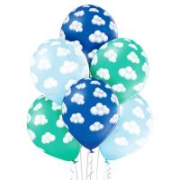 Opakowanie Balony chmurki 30cm 6szt