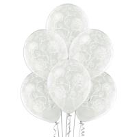 Opakowanie Balony crystal róże 30cm 6szt