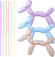 Balony do modelowania pastel makaroniki 15szt. Wydawca: ARPEX. SmakLiter.pl Opakowanie Balony do modelowania pastel makaroniki 15szt