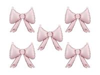 Opakowanie Balony foliowe do girland Kokardy pudrowy róż 5szt