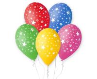 Opakowanie Balony Gemar gwiazdki 30cm 5szt