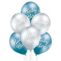 Opakowanie Balony glossy chłopiec 30cm 6szt