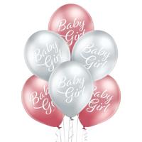 Opakowanie Balony glossy dziewczynka 30cm 6szt