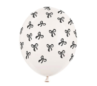 Opakowanie Balony Kokardki Pastel Off-white 30cm 6szt