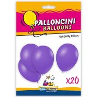 Opakowanie Balony lateksowe fioletowe 26cm 20szt