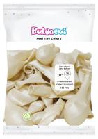 Opakowanie Balony lateksowe Metallic białe 25cm 100szt