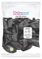 Opakowanie Balony lateksowe Metallic czarne 25cm 100szt