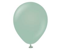 Opakowanie Balony retro zimowe zielone 13cm 100szt