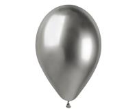 Opakowanie Balony shiny srebrne 33cm 5szt