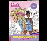 Barbie Kolorowanka według kodu KKO-1101. Autor: Opracowanie zbiorowe. SmakLiter.pl Okładka książki Barbie Kolorowanka według kodu KKO-1101