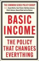 Okładka książki Basic Income. The Policy That Changes Everything wer. angielska