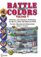 Battle Colors Vol.5: Pacific Theater of Operations. Autor: Robert Watkins. SmakLiter.pl Okładka książki Battle Colors Vol.5: Pacific Theater of Operations