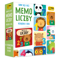 Opakowanie Baw się i ucz Memo Liczby Gra i książka