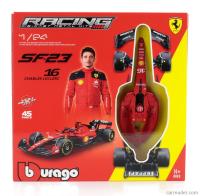 Opakowanie BBURAGO BOLID F1 Ferrari SF-23 Charles Leclerc 1:24 BBURAGO DO ZŁOŻENIA
