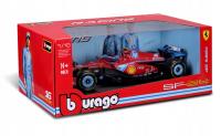 Bburago Model 1:18 Ferrari formuła SF24 GP Miami 2024 Carlos Sainz. Wydawca: BBurago. SmakLiter.pl Opakowanie Bburago Model 1:18 Ferrari formuła SF24 GP Miami 2024 Carlos Sainz