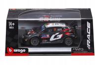 Opakowanie Bburago Model 1:43 Toyota GR Yaris Rally1 Hybrid 33 Elfyn Evans 18-38316