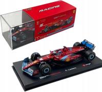 Opakowanie BBURAGO MODEL BOLID F1 Ferrari SF-24 GP Miami 2024 Charles Leclerc 1:43