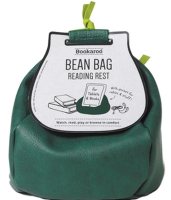 Opakowanie Bean Bag Pufa z kieszonką pod książkę/tablet zielena