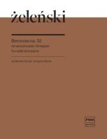 Okładka książki Berceuse op.32 na wiolonczelę i fortepian
