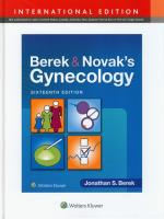 Okładka książki Berek & Novak's Gynecology