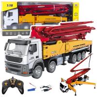 Opakowanie Betoniarka z pompą Huina metalowa 1:18