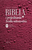 Okładka książki Biblia i pojednanie. Źródło miłosierdzia