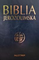 Biblia Jerozolimska z paginatorami mały format. Autor:   Praca zbiorowa. SmakLiter.pl Okładka książki Biblia Jerozolimska z paginatorami mały format