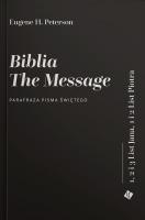 Okładka książki Biblia The Message. Listy Jana i Piotra
