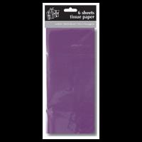 Bibuła 50x70 cm Fioletowa 6 arkuszy. Wydawca: Clairefontaine. SmakLiter.pl Opakowanie Bibuła 50x70 cm Fioletowa 6 arkuszy