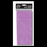 Opakowanie Bibuła 50x70 cm Liliowa 6 arkuszy