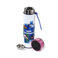 Bidon 450ml Minecraft Axolotl z termometrem BOT344. Wydawca: PUCKATOR EUROPEAN DISTRIBUTION CENTRE. SmakLiter.pl Opakowanie Bidon 450ml Minecraft Axolotl z termometrem BOT344