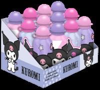 Bidon 500ml aluminium Kuromi 1szt.mix KU00007. Wydawca: Kids Euroswan. SmakLiter.pl Opakowanie Bidon 500ml aluminium Kuromi 1szt.mix KU00007