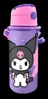 Bidon aluminiowy 600 ml Kuromi KU00031. Wydawca: Kids Euroswan. SmakLiter.pl Opakowanie Bidon aluminiowy 600 ml Kuromi KU00031