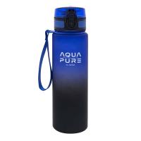 Bidon Aqua Pure blue/black 600ml ASTRA. Wydawca: ASTRA papiernicze. SmakLiter.pl Opakowanie Bidon Aqua Pure blue/black 600ml ASTRA