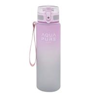 Bidon Aqua Pure pink/grey 600ml ASTRA. Wydawca: ASTRA papiernicze. SmakLiter.pl Opakowanie Bidon Aqua Pure pink/grey 600ml ASTRA