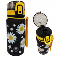 Bidon Coolpack Brisk mini bidon 400 ml daisy black. Wydawca: Patio. SmakLiter.pl Opakowanie Bidon Coolpack Brisk mini bidon 400 ml daisy black