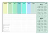 Opakowanie Biuwar 2026/2027 59x40cm 30 kart Colour