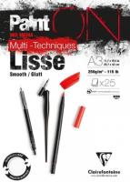 Opakowanie Blok A3 biały gładki 250g 25ark