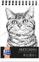 Blok artystyczny szkicowy A5/80K 90g spirala. Wydawca: Oxford. SmakLiter.pl Opakowanie Blok artystyczny szkicowy A5/80K 90g spirala